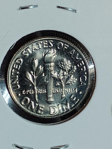 1966 SMS ROOSEVELT DIME MS-67 , FULL TORCH