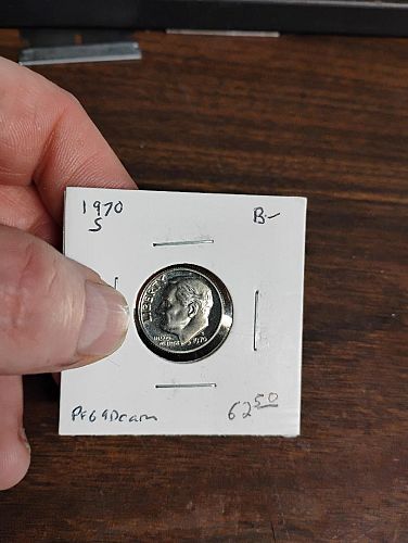 1970-S ROOSEVELT DIME PF69DCAM