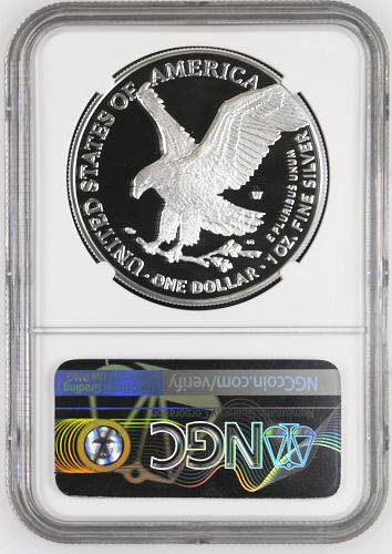 2025 W 250th Anniversary Army Privy Proof Silver Eagle $1 NGC PF69 FR