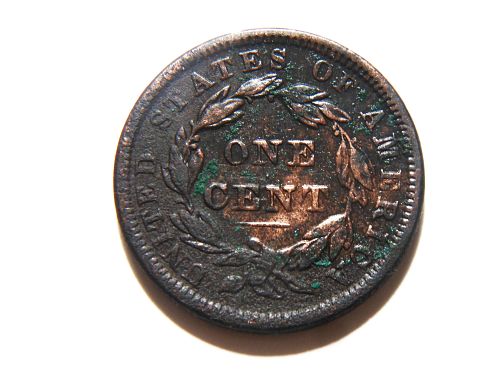 1838 Coronet Liberty Head Large Cent