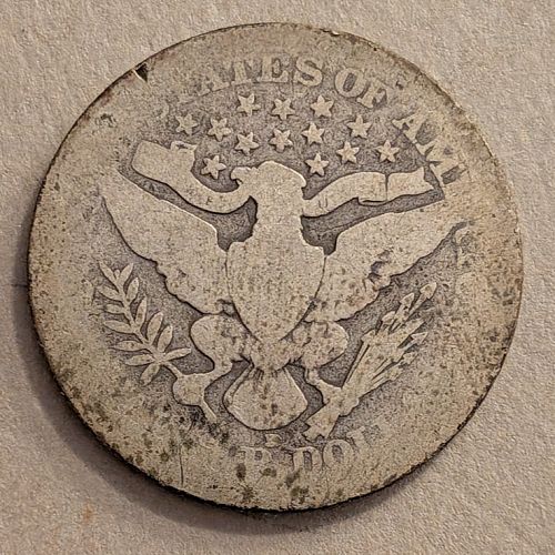 1916-D Barber Quarter