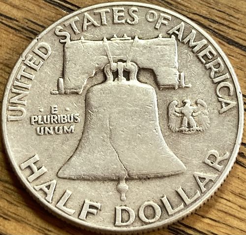 1952 Franklin half in VERY FINE condition