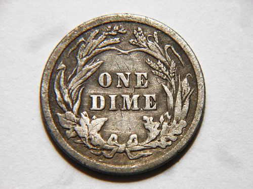 1913-P Silver Barber Dime
