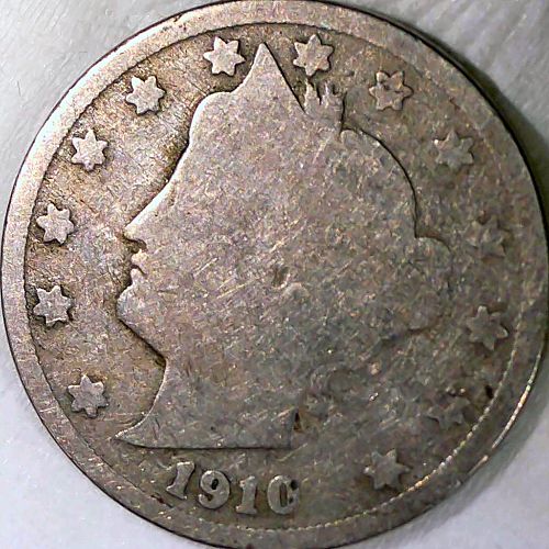 1910 P Liberty Nickel  (#3)+