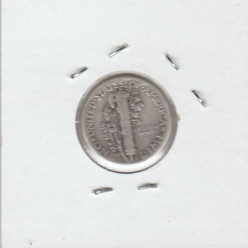 1944   P   MERCURY DIME