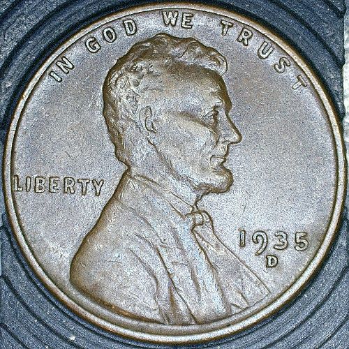 1935 D Lincoln Wheat Cent