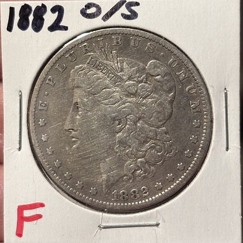 1882 o/s Morgan Dollar