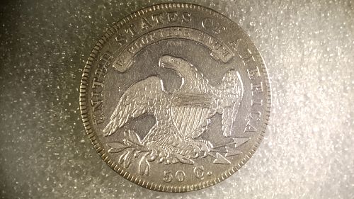 1836 P Capped Bust Half Dollars