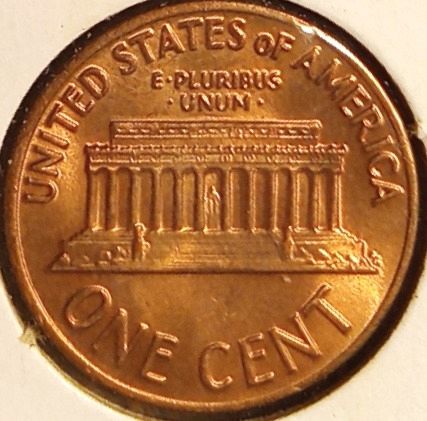 1972 P LINCOLN MEMORIAL CENT MS60