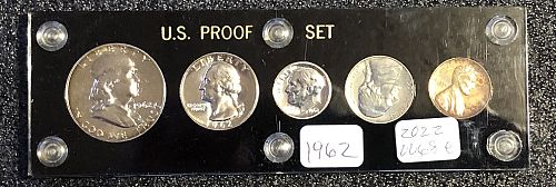 1962 Proof Set Silver