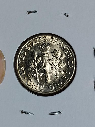 1974 ROOSEVELT DIME MS-65, TONED