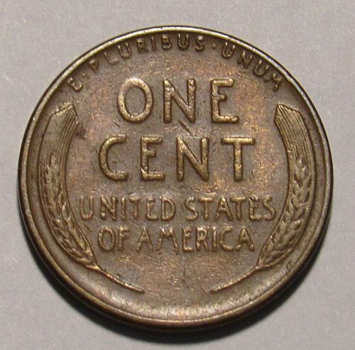 1939 S Lincoln Wheat Cent in circulated condition