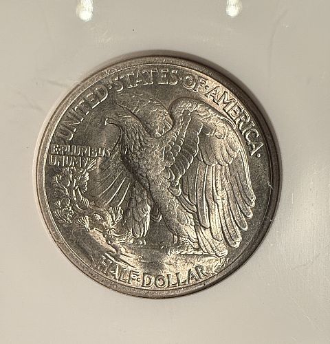1917 Walking Liberty Half Dollar, MS63 NGC (14114)