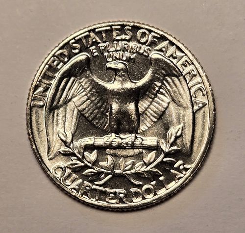 1969-D Washington Quarter MS-64 (Near Gem)