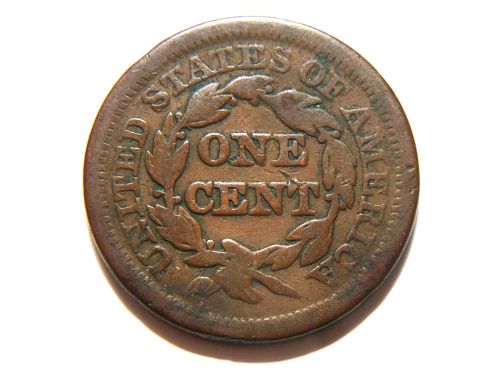 1846 Braided Hair Liberty Head Large Cent