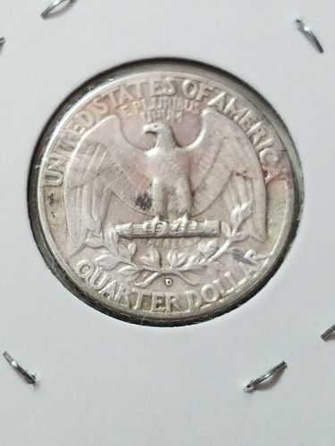 1953 D Washington Silver Quarter