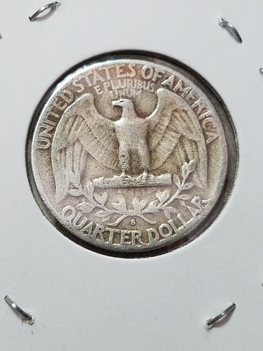 1953 S Washington Silver Quarter
