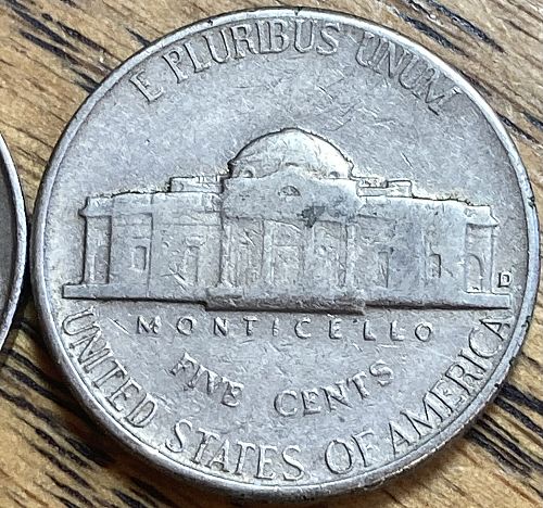 1958 Jefferson nickel in EXTREMELY FINE condition get the 58D free