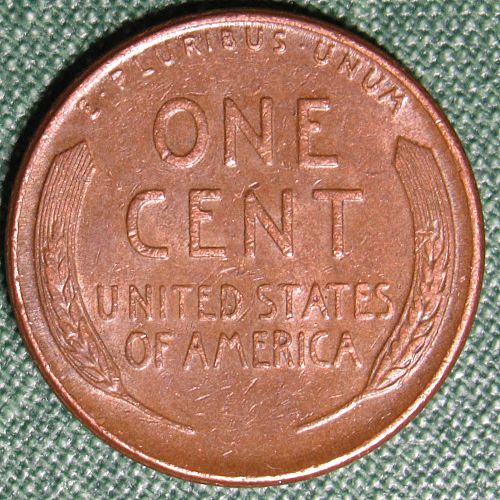 1949 D Wheat Back Lincoln Cent