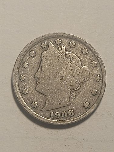 1908 liberty nickel