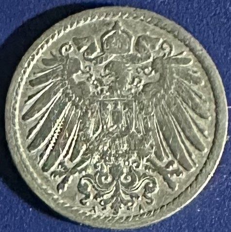 Germany - Empire - 1900 A (Berlin mint) - 5 Pfennig [#5]