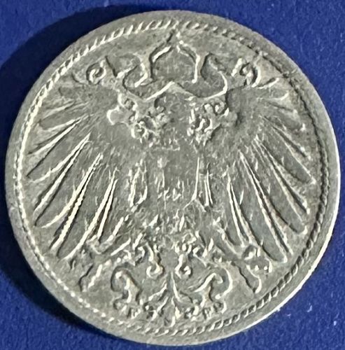 Germany - Empire - 1900 F (Stuttgart mint) - 10 Pfennig [#2] (5,933,000 minted)