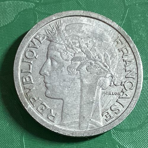 1945 France 2 Francs