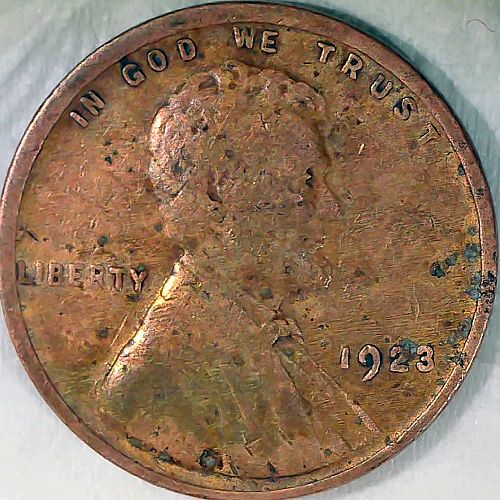 1923 P Lincoln Penny (#4)+