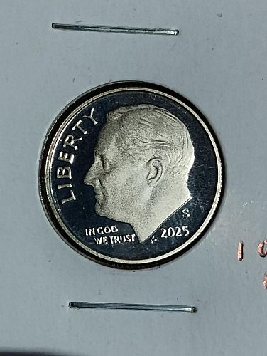 2025-S CLAD ROOSEVELT DIME PF69DCAM LOT " C"