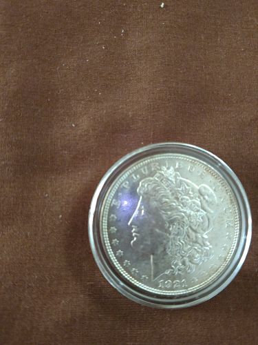 1921-D MORGAN SILVER DOLLAR