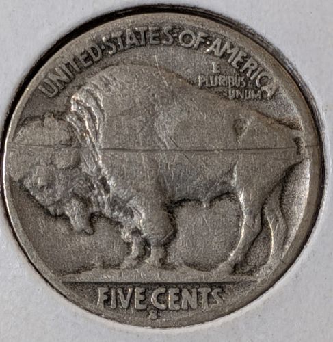 1923-S Buffalo Nickel