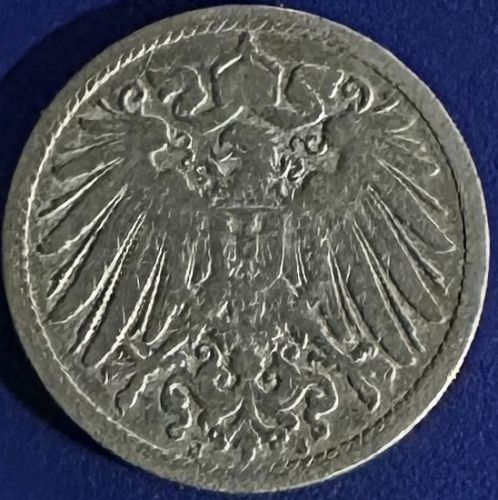 Germany - Empire - 1899 J (Hamburg mint) - 10 Pfennig [#1] (1,635,000 minted)