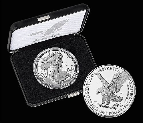 2026 W American Silver Eagle Bullion Coins : Proof - 1776-2026  S-1 -2