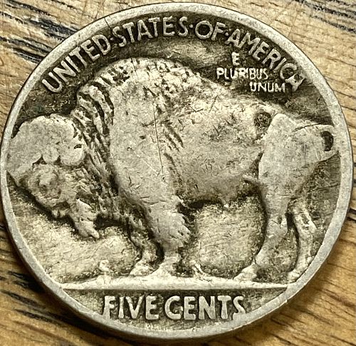 1923 Buffalo nickel in VERY FINE condition