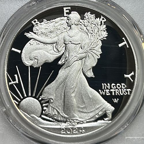 2024 W American Silver Eagle Bullion Coins Proof. Low Mintage  S-5