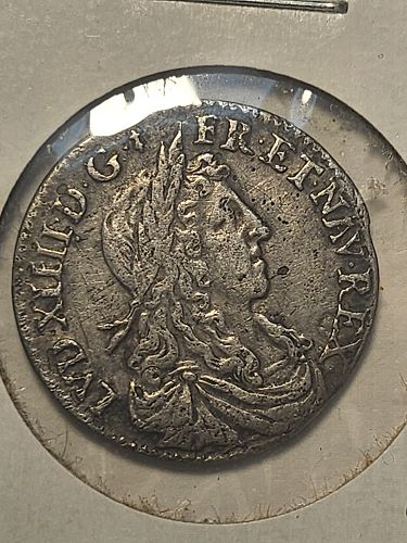 1660 one half ECU Louis XIV France