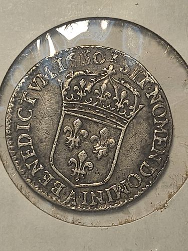 1660 one half ECU Louis XIV France