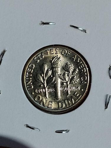 1978-D ROOSEVELT DIME MS-65 , TONED