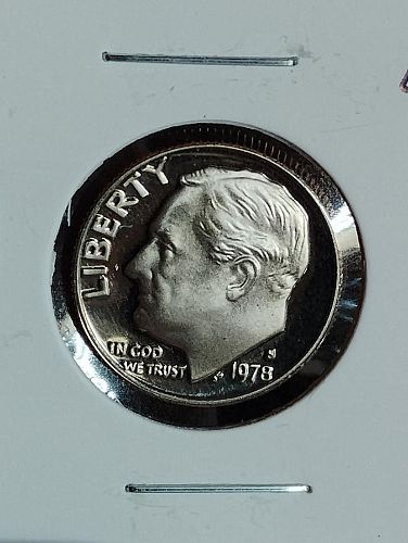 1978-S ROOSEVLT DIME PF69DCAM LOT 1