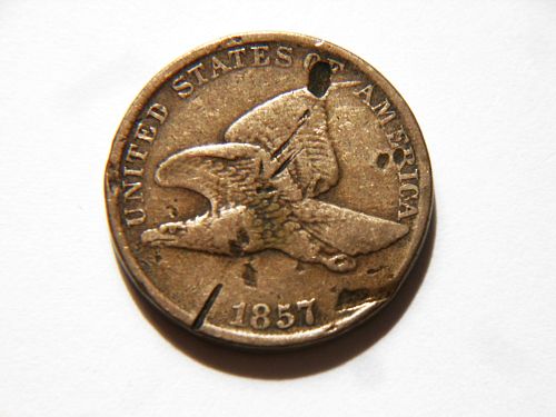 1857 Flying Eagle Cent