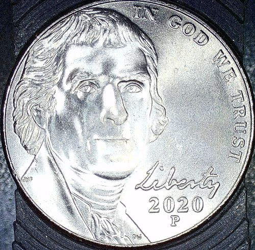 2020 P Jefferson Nickel BU or Better