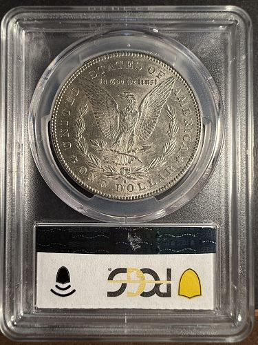 1879-S REV 78' Morgan Silver Dollar, AU58 PCGS GS. (14338)