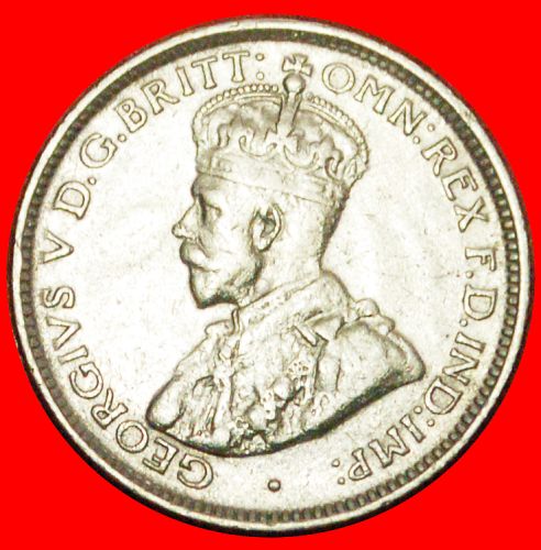 Ⰺ SILVER: AUSTRALIA ★ 6 PENCE 1926! GEORGE V (1911-1936)