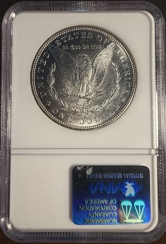 1883-S Morgan Silver Dollar, MS63 NGC. (14370)