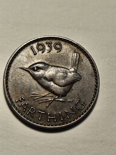1939 English farthing
