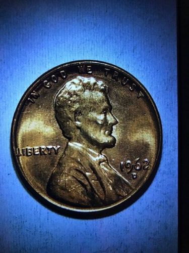 Uncirculated Lincoln Memorial coin. #1P6UNC1962-D.    Free Shipping