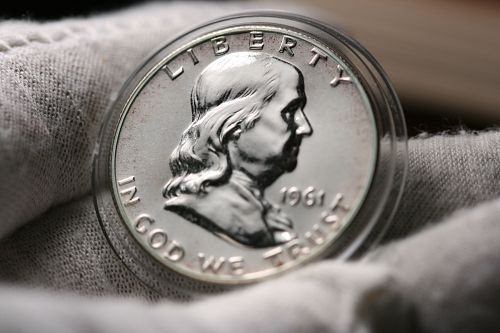 1961 Proof Franklin Half Dollar