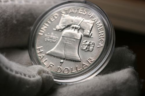 1961 Proof Franklin Half Dollar