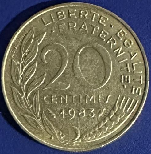 France - 1983 - 20 Centimes