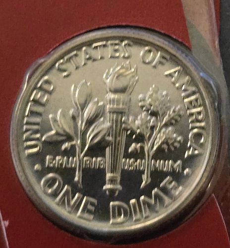 2018-D Roosevelt Dime - BU in Original Mint Cello (U40)